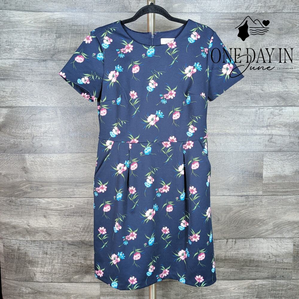 Loft Short Sleeve Mini Dress Size 6